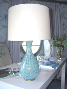 Italian Glass lamp